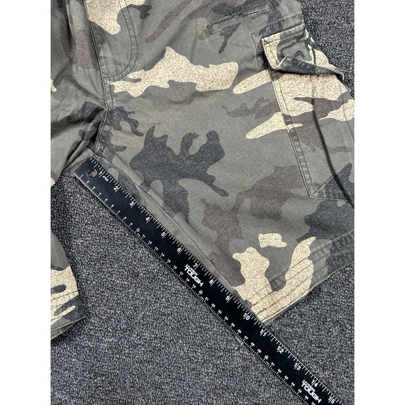 New Fox Racing Camo Cargo Shorts Men's 31 Twill Cotton 11" Inseam Outdoors - Picture 10 of 10